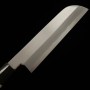 Faca japonesa Kamagata Usuba - MIURA - Carbono shirogami No.2 - Acabamento Kasumi - Tam: 18/19.5/21cm