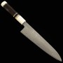 Japanese Chef Knife Gyuto - MIURA - series Obidama - SPG STRIX - Custom Handle - size: 21cm