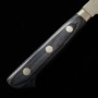 Faca japonesa petty - MIURA - Aço carbono blue 2 - Nashiji - Tam:14.5cm