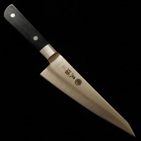 Faca japonesa de desossa Honesuki - MIURA - Inox Molybdenum - Cabo em madeira - Tam: 15.5cm