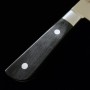 Faca japonesa de desossa Honesuki - MIURA - Inox Molybdenum - Cabo em madeira - Tam: 15.5cm