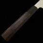 Japanese Kiritsuke Nakiri knife - NIGARA - Stainless VG XEOS - Damascus - Ebony wood handle - Size : 17cm