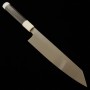 Japanese Kengata Gyuto knife - SUISIN - Honyaki - White carbon steel No.1 - Kenji Togashi - sizer: 24cm