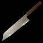 Japanese Kiritsuke Bunka knife - HADO - Shiosai - SG2 - Hammered - Walnut wood handle - size: 21cm