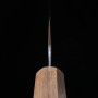 Japanese Kiritsuke Bunka knife - HADO - Shiosai - SG2 - Hammered - Walnut wood handle - size: 21cm