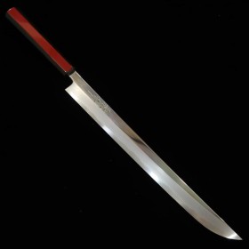Faca japonesa yanagiba tsurugi KAGEKIYO Série Urushi Akaro Aço carb...