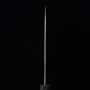 Japanese Santoku Knife - HATSUKOKORO - Satoshi Nakagawa - Blue Carbon steel No.1 - Damascus - Wenge Handle - Size: 18cm