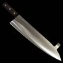 Japanese Wide Butcher knife - MASAHIRO - Semi stainless steel - Plywood handle - Size : 30cm