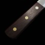 Japanese Wide Butcher knife - MASAHIRO - Semi stainless steel - Plywood handle - Size : 30cm