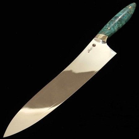 Japanese Chef Knife Gyuto - Asurah knives × Miura Knives - Collaboration knife series - VG10 ‐ Mirror Finish - Size:24cm