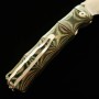 Japanese pocket knife - Mcusta - SPG2 - Shinra Maxima Emotion Shinari Series - MC-0203G ‐ size: 92mm