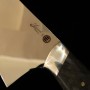 Japanese Chef Knife Gyuto - Asurah knives × Miura Knives - Collaboration knife series - VG10 ‐ Mirror Finish - Black - Size:24cm