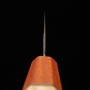 Japanese Santoku Knife - MIURA - Samidare - V1 - Hammered - Quince wood /ash handle - size: 17cm