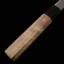 Japanese Bunka knife - KAGEKIYO - Stainless SG2 - Walnut wood handle - Size : 18cm