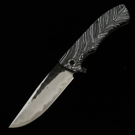 Japanese Folding knife - NIGARA - Stainless SG2 - G10handle - Size : 9.8cm