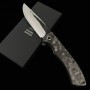 Japanese Folding knife - NIGARA - Stainless SG2 - Carbon fiber handle - Size : 9.8cm