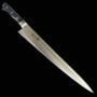 Japanese Slicer knife Sujihiki - MIURA - Stainless AUS8 - Plywood handle - Size : 24/27cm