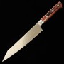 Japanese Kiritsuke Petty knife - MIURA - Stainless AUS8 - Mahogany wood handle - Size : 14.5cm