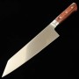 Japanese Bunka knife - MIURA - Stainless AUS8 - Mahogany wood handle - Size : 19.5cm