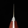 Japanese Bunka knife - MIURA - Stainless AUS8 - Mahogany wood handle - Size : 19.5cm