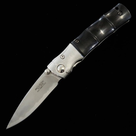 Japanese Pocket knife - MCUSTA - SHINRA MIXTURE series - MC-0146G - Bamboo - Stainless SG2 - Size : 7.1cm