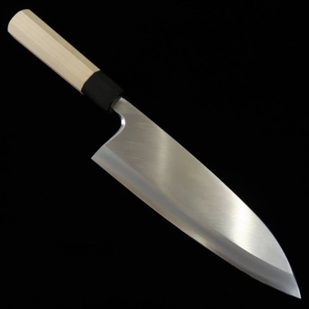 Japanese Deba knife - MIURA - Slver3/Ginsan - Magnolia wood handle - size: 16.5/18/21cm