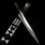 Japanese Sujihiki-Slicer Knife - MISONO - EU Carbon Series - Sizes: 24/27m