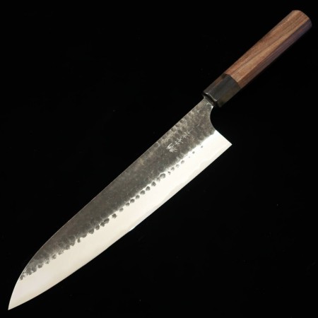 Faca japonesa do chef gyuto ANRYU Série aogami super Tam:21cm/24cmcm