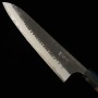 Faca japonesa do chef gyuto ANRYU Série aogami super Tam:21cm/24cmcm