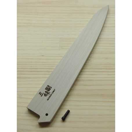 Bainha - Saya de madeira para faca sujihiki / slicer24/27cm ZANMAI