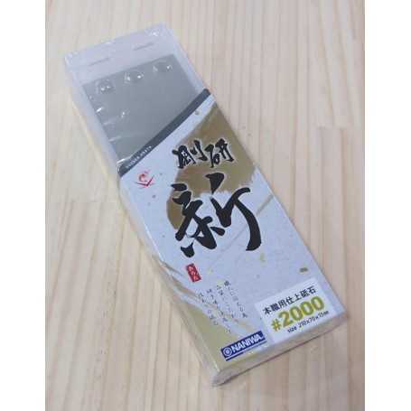 Pedra para afiar 2000 - NANIWA Série gouken arata profissional