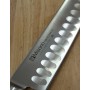 Japanese Slicer Sujihiki - MISONO - Molybdenum Dimple Serie - Sizes:24/27cm
