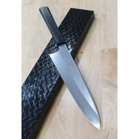 Faca japonesa do chef gyuto - KAGEKIYO - Ginsan - Tam: 24cm