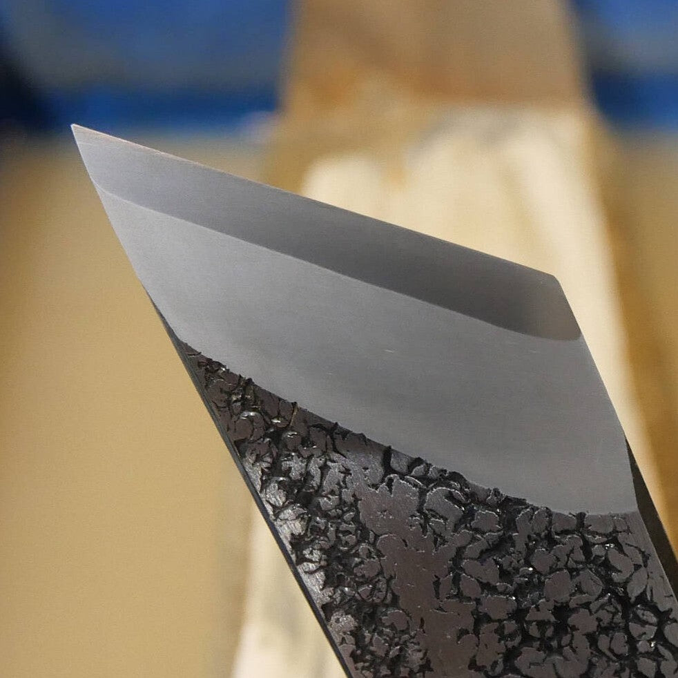 Miotsukushihime Pedra de Amolar Natural Iyo Meito NM01 Branca 63×190×31mm