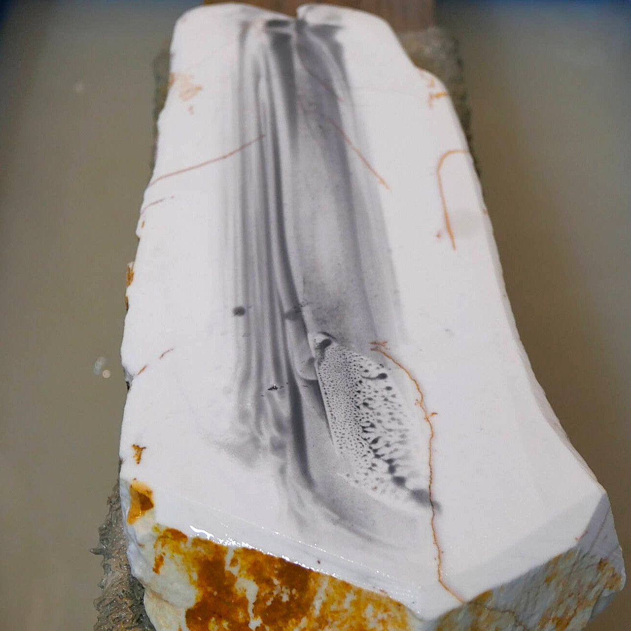 澪つくしひめ 天然砥石 伊豫銘砥 NM08　小梅　100×215×28mm