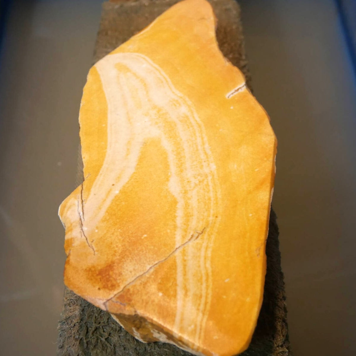 Miotsukushihime Pierre à aiguiser naturelle Iyo Meito NM09 « Coucher de soleil » 83×214×30 mm