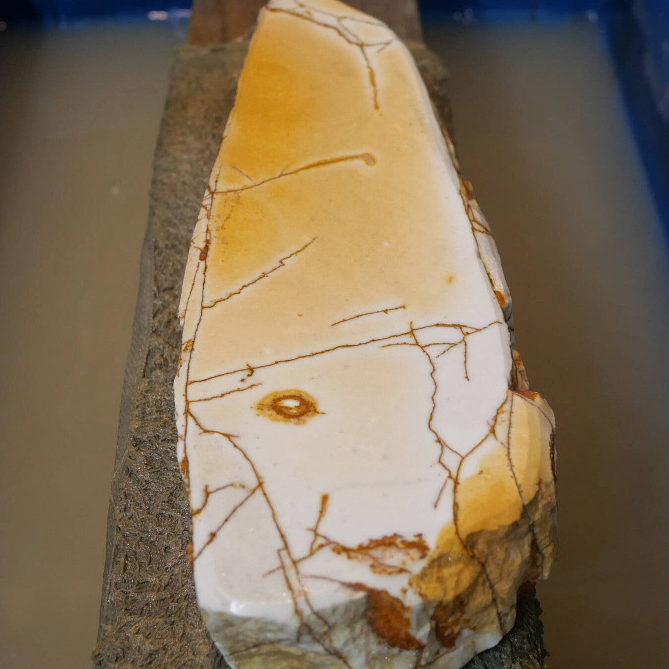 澪つくしひめ 天然砥石 伊豫銘砥 NM12　斜陽　76×234×30mm