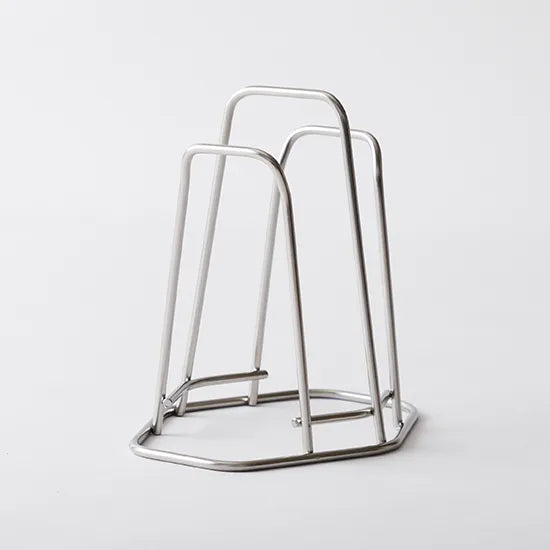  Cutting board stand for 2-boards- WOODPECKER - stainless steel