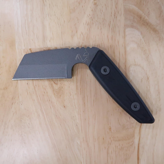 Canivete TURQ GEAR-M Mantis Sleipner Aço G10 Cerakote Cinza Tungstênio (66mm)