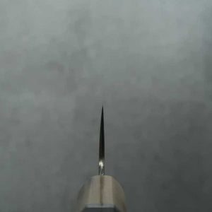 酔心 SUISIN 白鋼 本焼 和牛刀 総鏡面仕上げ 黒檀八角銀線一本柄 (270mm)