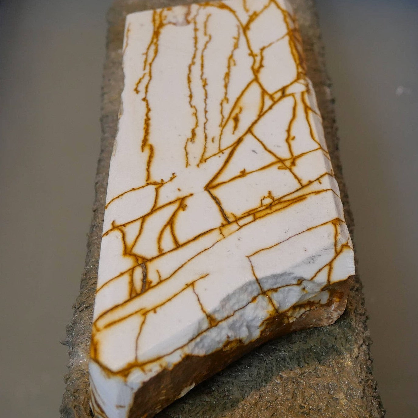 澪つくしひめ 天然砥石 伊豫銘砥 NM22　小梅　70×170×28mm