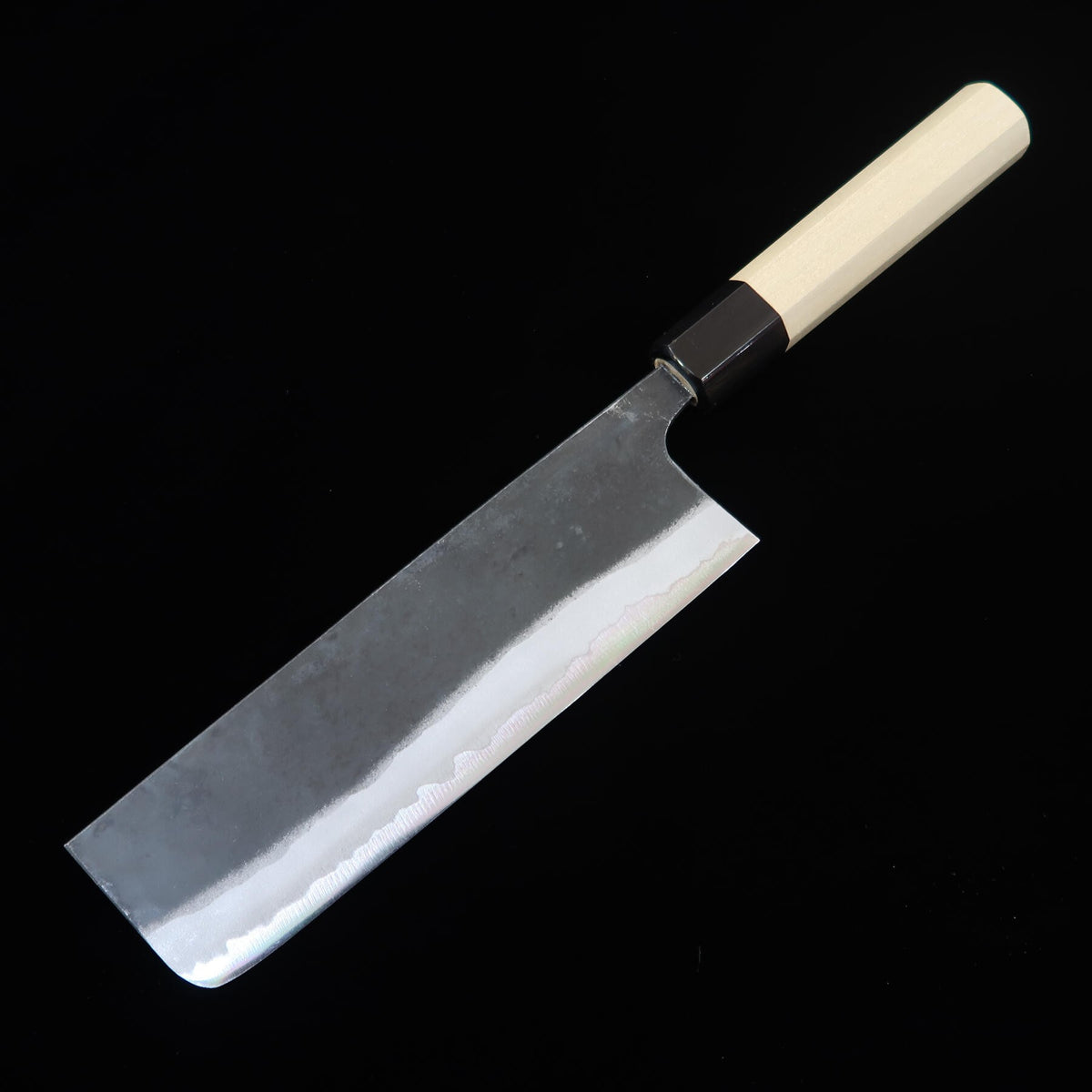 KYOUHEI SHINDO nakiri Aogami #2 acabado negro mango octogonal de magnolia (165 mm)