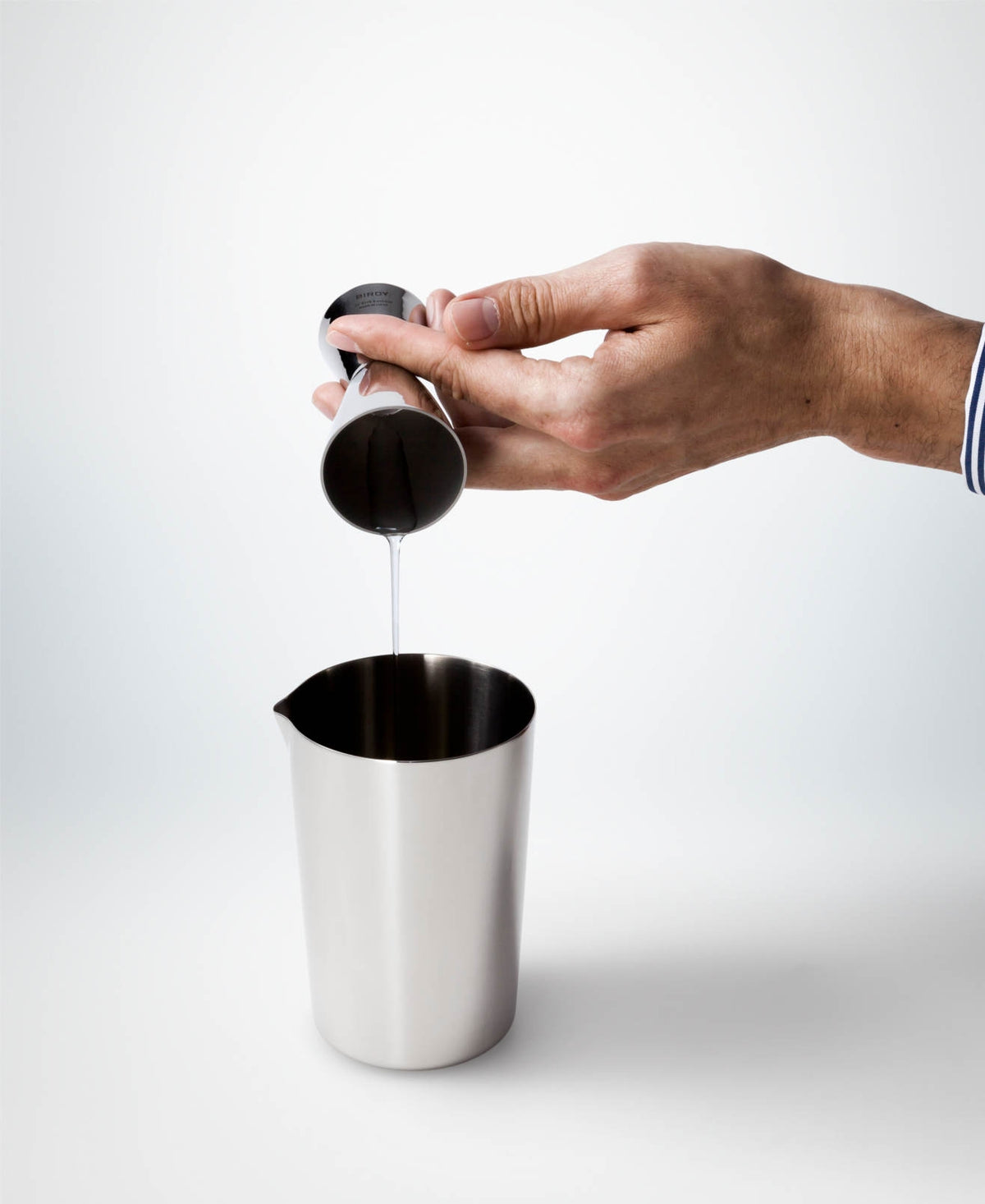 Vaso mezclador / vaso de bar MT540 en acero inoxidable - BIRDY - by Erik Lorincz