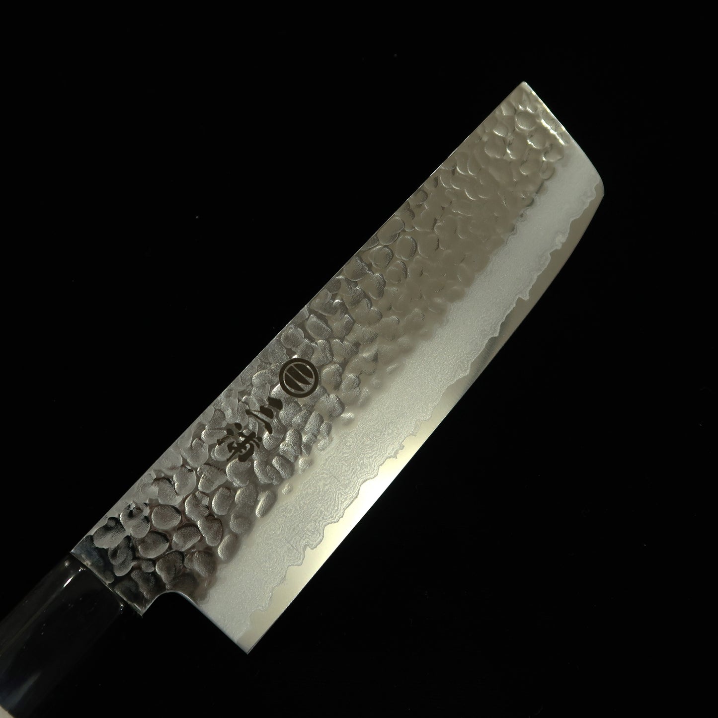 Miura MIURA Acier inoxydable au molybdène, damas martelé, Nakiri (160 mm)
