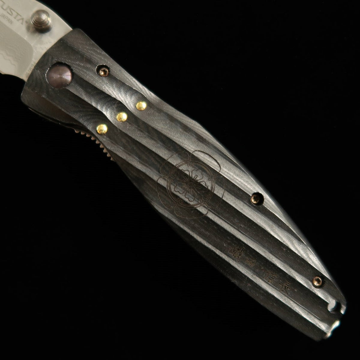 エムカスタMCUSTA 戦国 織田信長 SPG２ MC-0181D フォールディングナイフ(94mm)