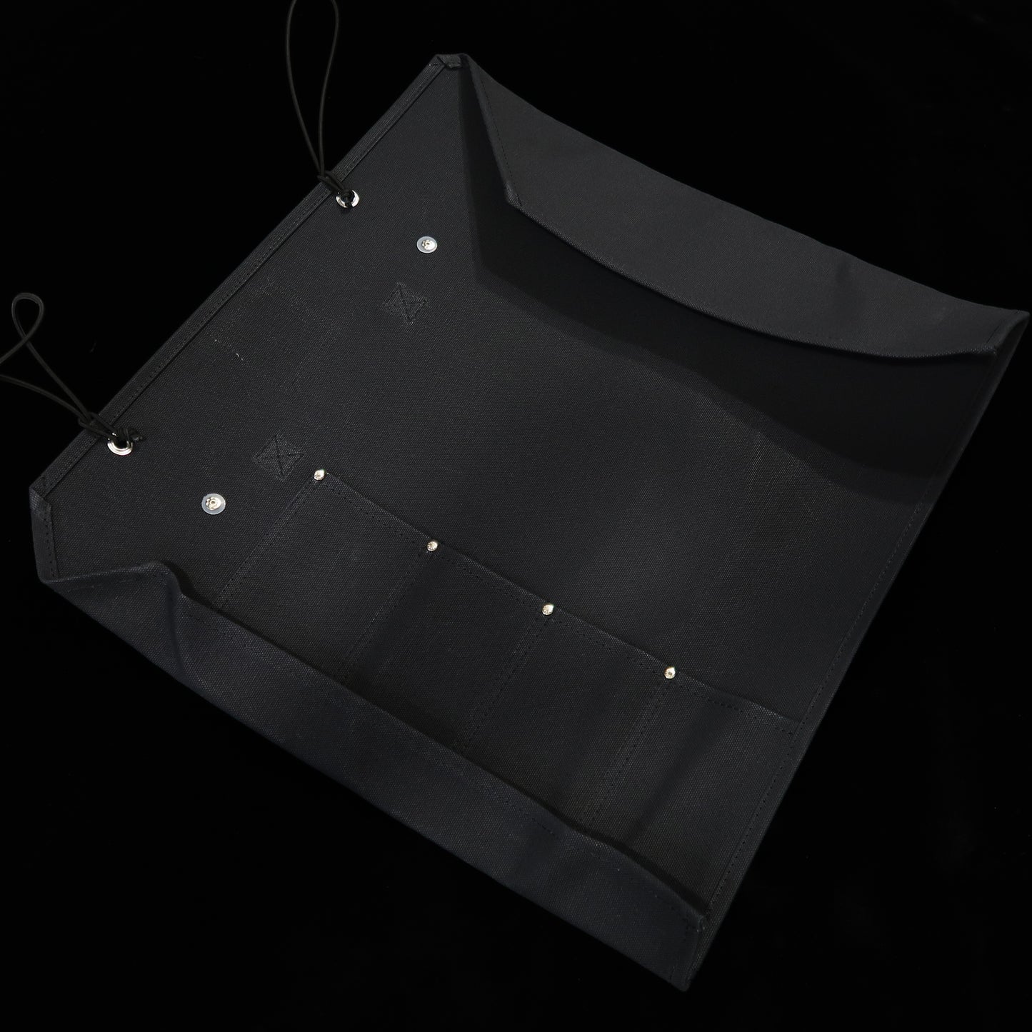 Miura Facas Estojo de lona para facas 51×48cm para 4 facas (Azul marinho/preto/vermelho/verde/bege)