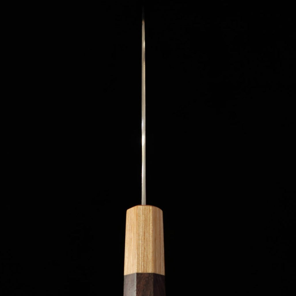 Saji Takeshi SAJITAKESHI Petty VG10 Damasco colorido, cabo octogonal de jacarandá (130mm)