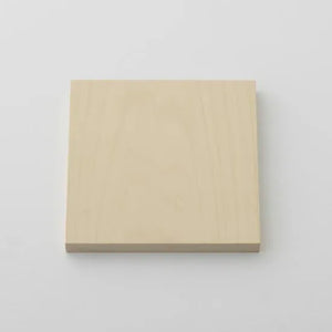 WOODPECKER Ginkgo Wood Cutting Board, Square (250 × 250 × 25mm)