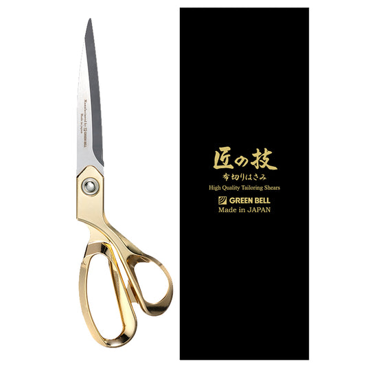 Tesoura Profissional para Tecido GREEN BELL Takumi no Waza G-5180 Aço Inoxidável 300mm