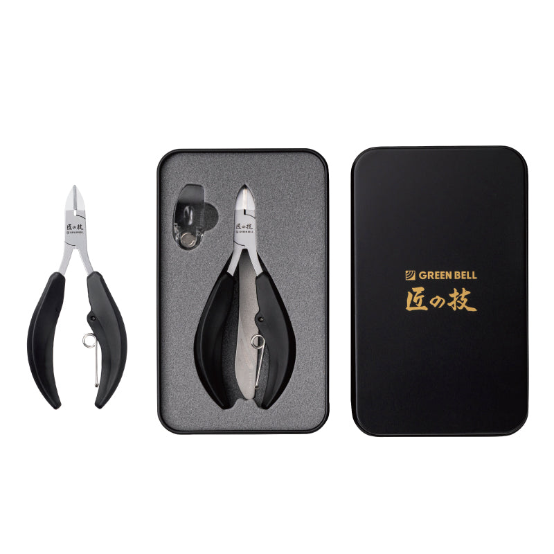 GREEN BELL Takumi no Waza PREMIUM Nail Nipper GHE-10 with Nail File